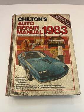 Chilton's Auto Repair Manual 1983 - American Cars 1976-1983 (Hardcover)